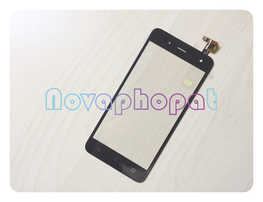 Novaphopat Black sensor Touchscreen For BQ BQ-5057 Strike 2 BQ 5057 Touch Screen Digitizer Screen touchpad Replacement