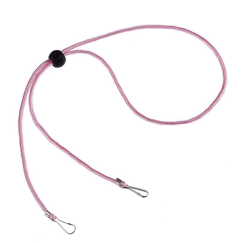 7 Colors Adjustable Mask lanyard Extender Non-slip Mask Hooks Extension Ear Grips Protector Holder Hanging Neck Rop Halter Ropes: pink