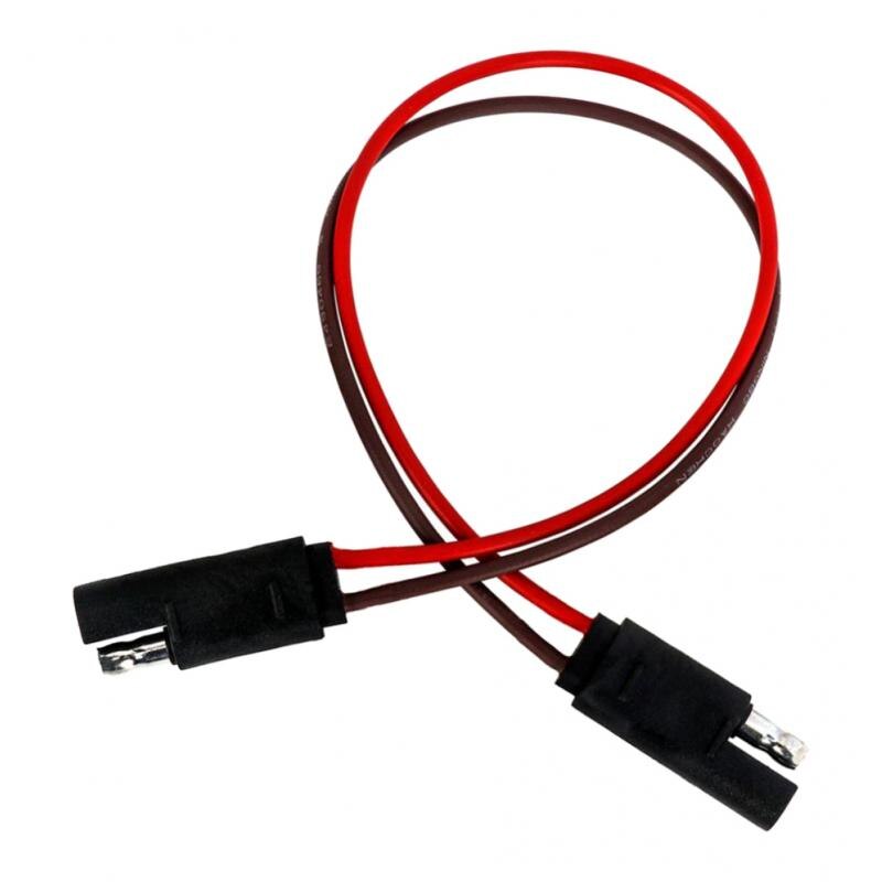 Trailer Flat Plug 2 Pin 12 Inch Extension Cable Connector For Trailer Light