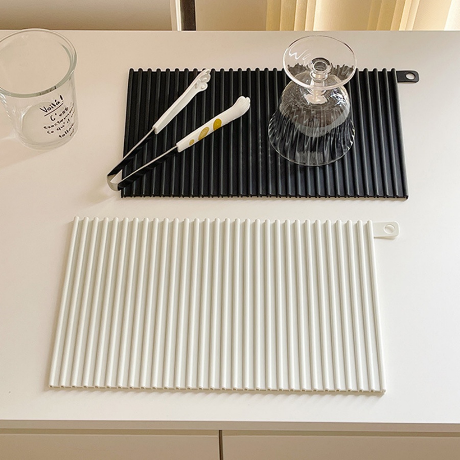 Tapete aislante para cocina, tapete colgante para escurrir el fregadero, tapete para mesa de comedor, vajilla aislante antideslizante para restaurante, herramientas de cocina, 1 ud.