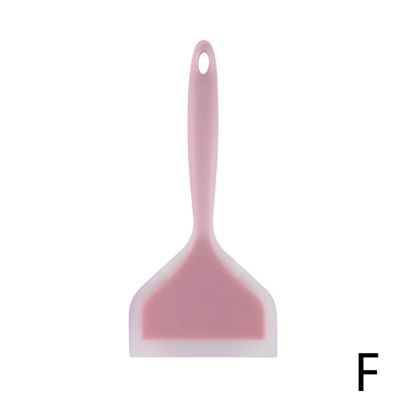 1 Piece Kitchen Silicone Spatula Cookware Non-Stick Spatula Fried Egg Fish Cooking Modern Home Kitchen Tools Gadgets: F