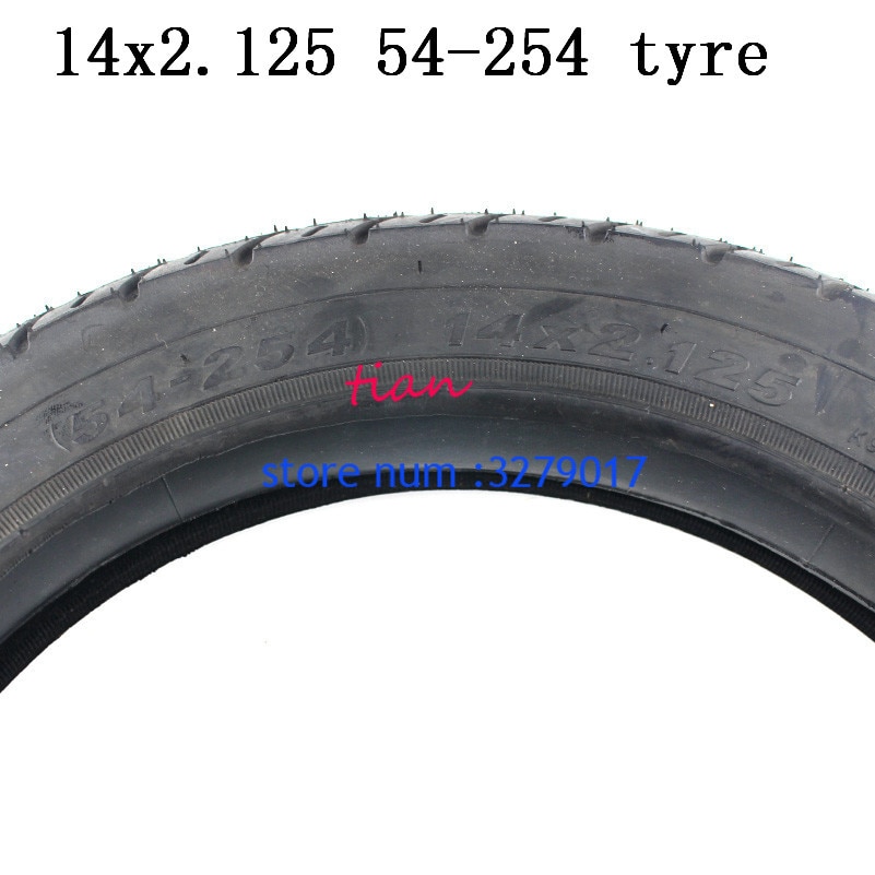 14x2.125 bike folging electric scooter tyre 14 x 2.125 tyre for Gas Electric Scooters 14 inch E-bike wheel tire