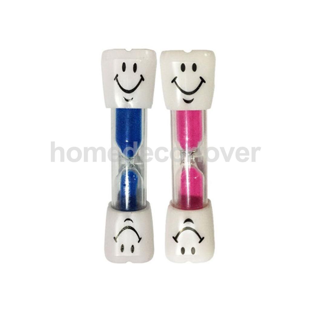 2 uds. Reloj de arena de 3 minutos, reloj con temporizador, reloj de arena artesanal, reloj con temporizador, , decoración en miniatura para el hogar: White