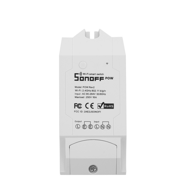 1/2/3/4/5/10pcs SONOFF POW R2 Basic Smart Wifi Switch APP Power Consumption Monitor Measurement with Alexa Google Home