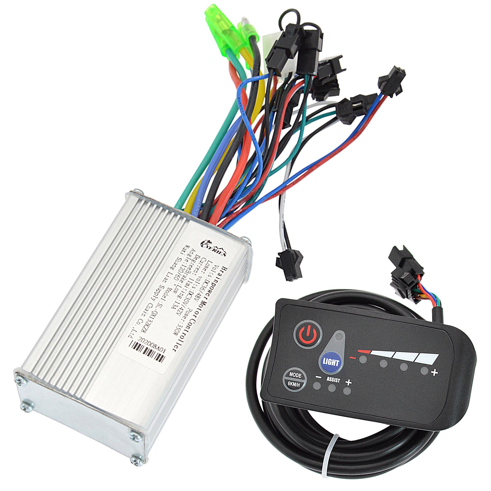 24V/36V/48V 250W/350W Electric Bike Scooter Brushless Controller LCD Display Panel E-bike Brushless Controller Kit E-bike Parts