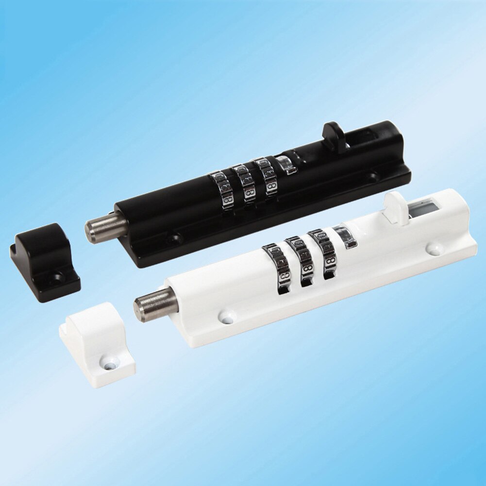 3 Dial Digit Anti Theft Bolt Zinc Alloy Coded Security Lock Safe Combination Password