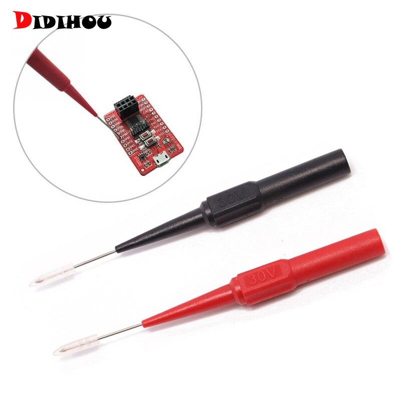 Multimeter Automotive Auto Tester Oscilloscoop Attachment Naald Tester Amperemeter Tips Omgaan Meter Test Leads Probe Professionele