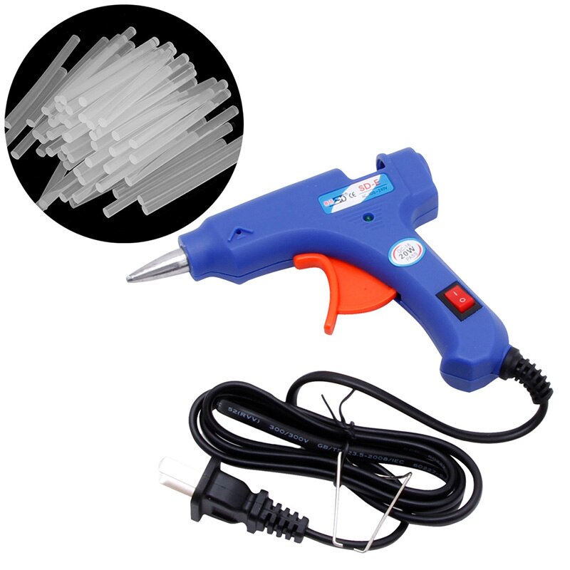 Electric Heating Melt Glue Gun 20W Art Craft Repair Tool US Plug Dls