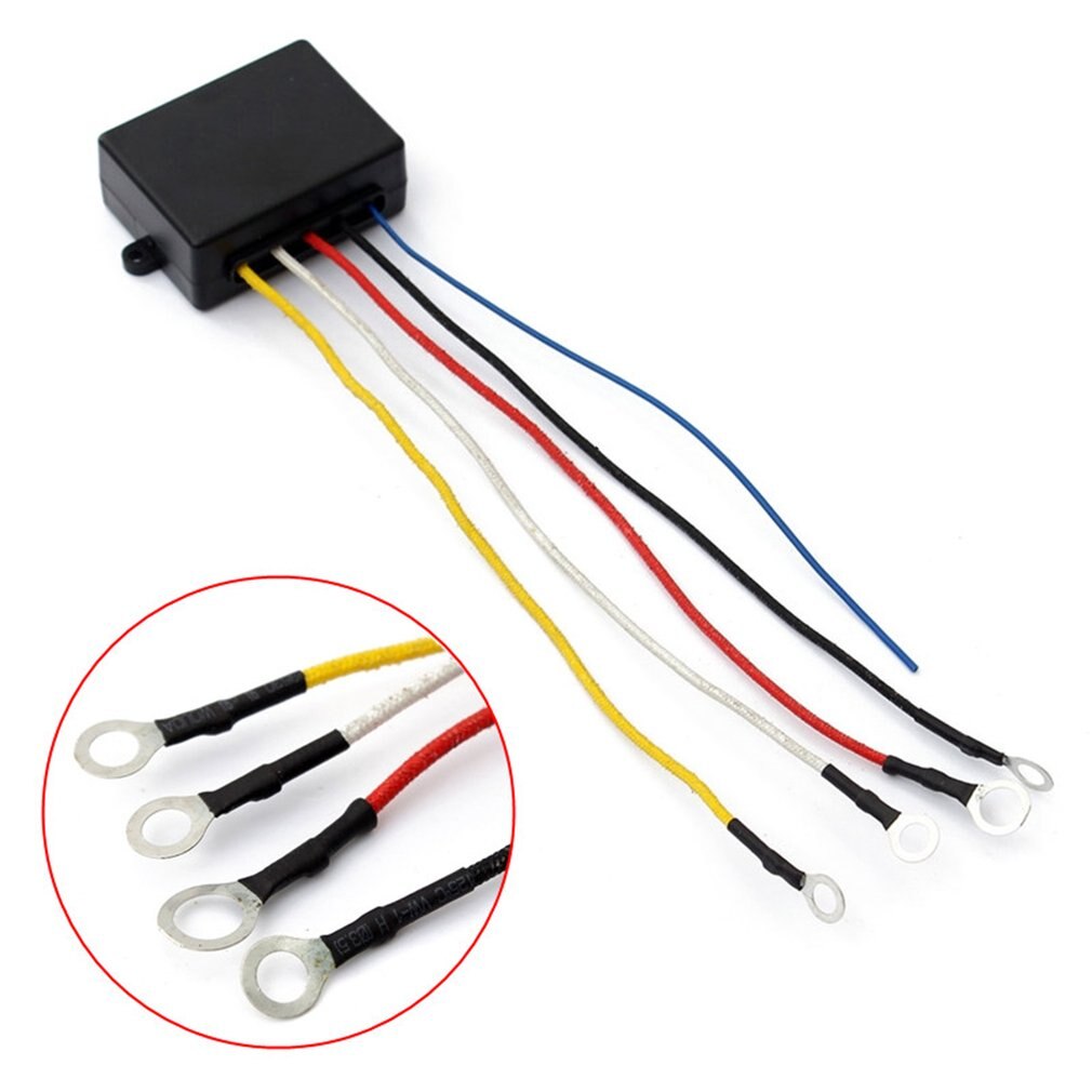 12V Car Wireless Winch Electric Remote Control With Manual Transmitter Set Truck ATV SUV Truck Vehicle Trailer Kit