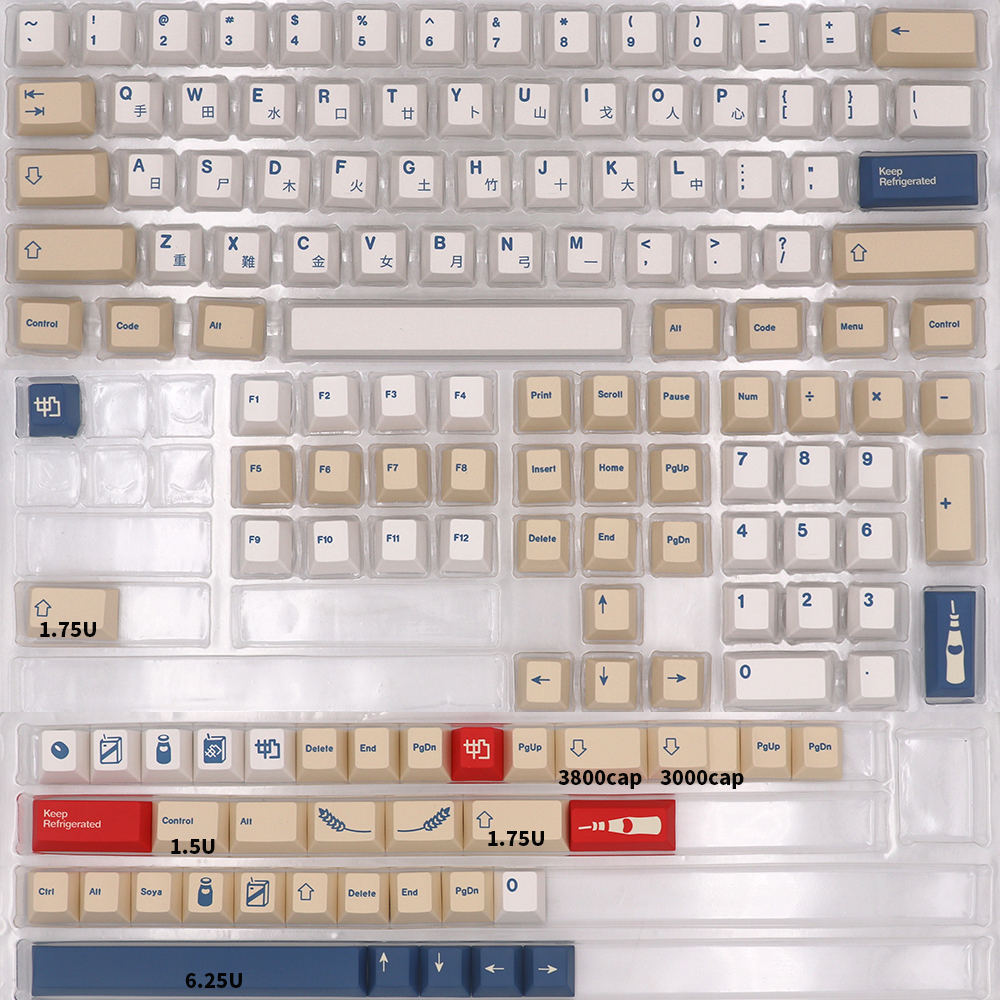 Keypro Keypro Daytime Cherry Profiel Keycap Kleurstof Ges... – Vicedeal