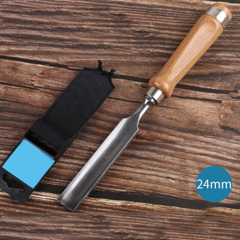 6/12/18/24mm Woodworking Carving Knife Semicircular Chisel Carpenter Tools Chisel With Wooden Handle Carving Tools Carpinteria: 308mm