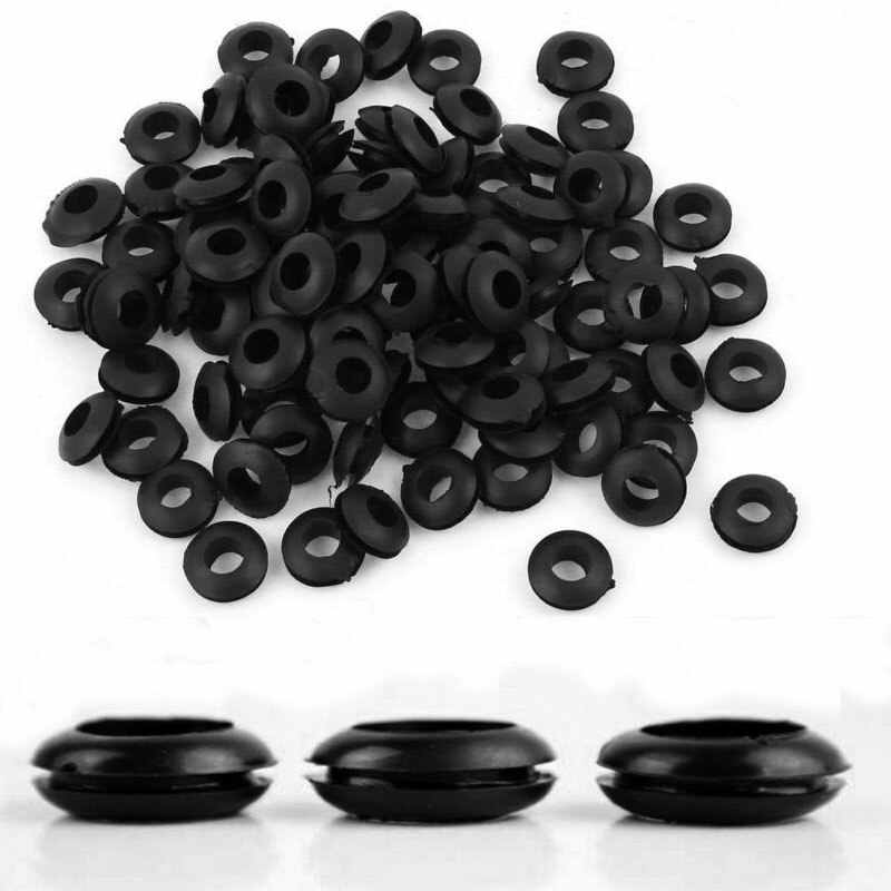 Double Sided rubber seal ring Oil Sealing Grommet Gasket For Protects Wire Cable hole protection ring shim washer Hardware.