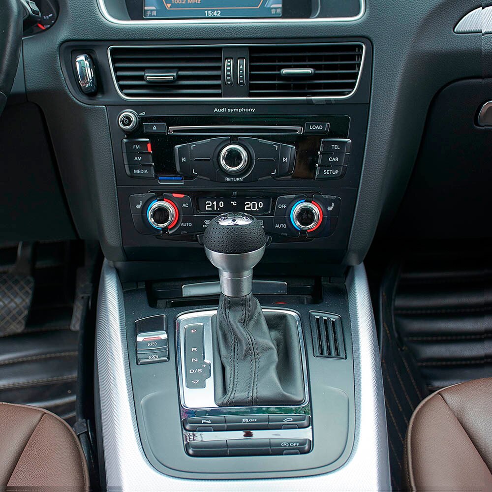 Manual Gear Shift Knobs Automatic Knob Shifter Gear Head Aluminum Handle Shifter 1 Pcs