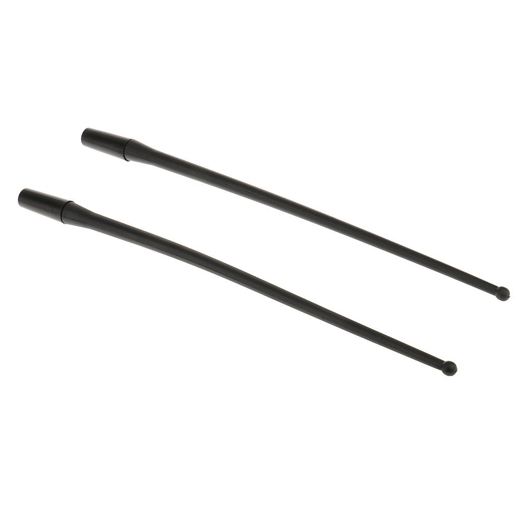 2pcs Motorcycle 13'' Rubber AM/FM Radio Aerial Antenna Masts For
