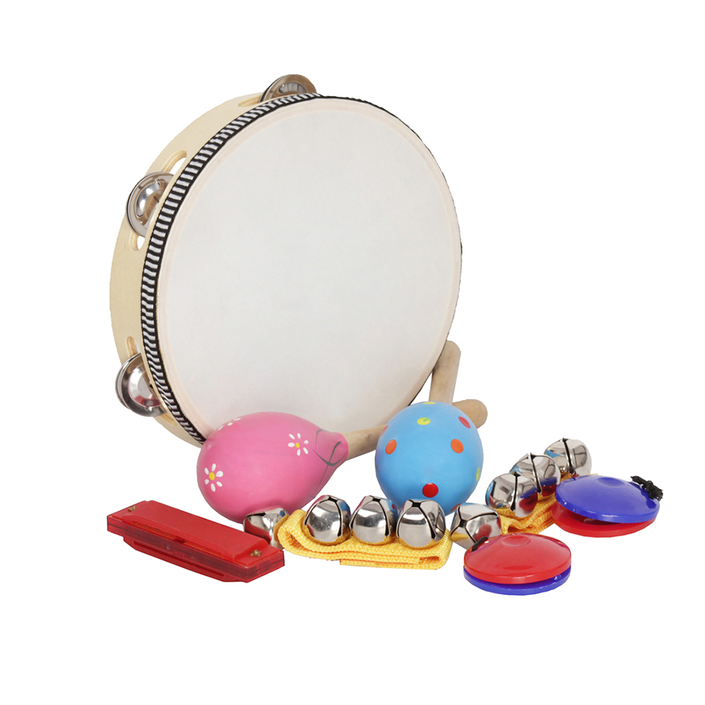 8pcs/set Musical Toys Percussion Instruments Band ... – Vicedeal