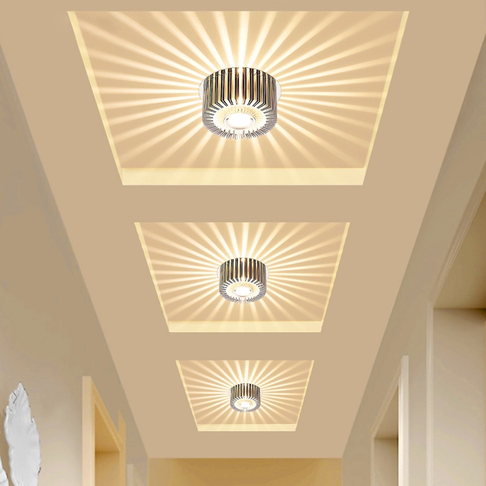 Nyhed forsænket led lampe spot led downlight 220v 110v farverig led pære spot lys til stuen ktv fest dekoration lampe