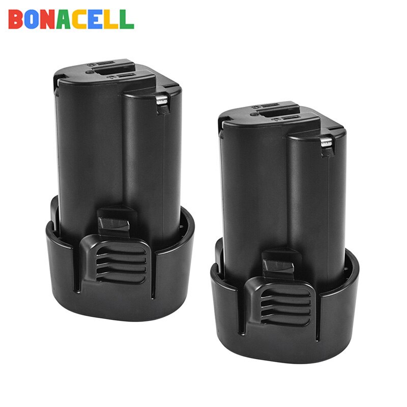 Bonacell til makita  bl1013 10.8v/12v li-ion batteri  bl1014 bl 1013 bl 1014 lct 203w 194550-6 194551-4 195332-9 df030d uh200d: 3.0ah 2 stk