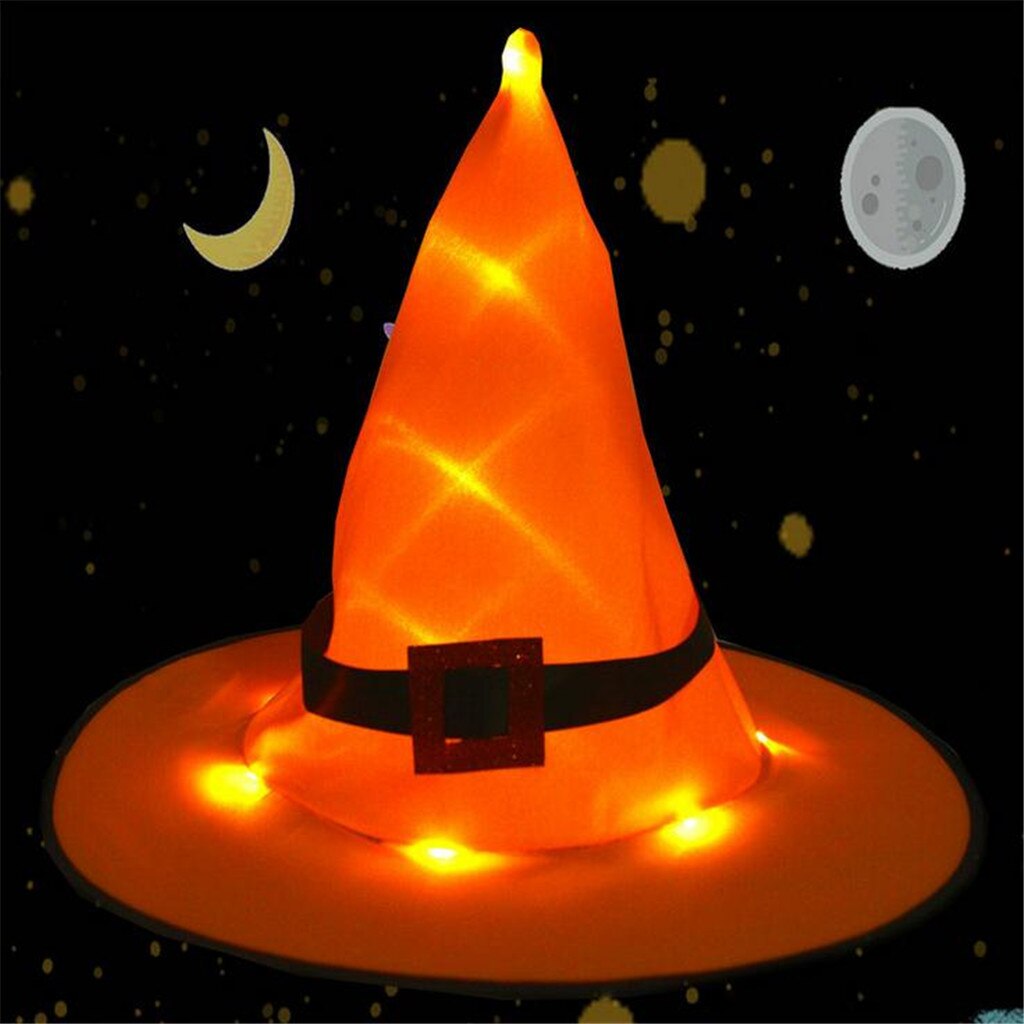 Witch Hats Women Cosplay Masquerade Wizard Cap Halloween Party Hats DIY Night Dress Decor Top Hat#50: Default Title