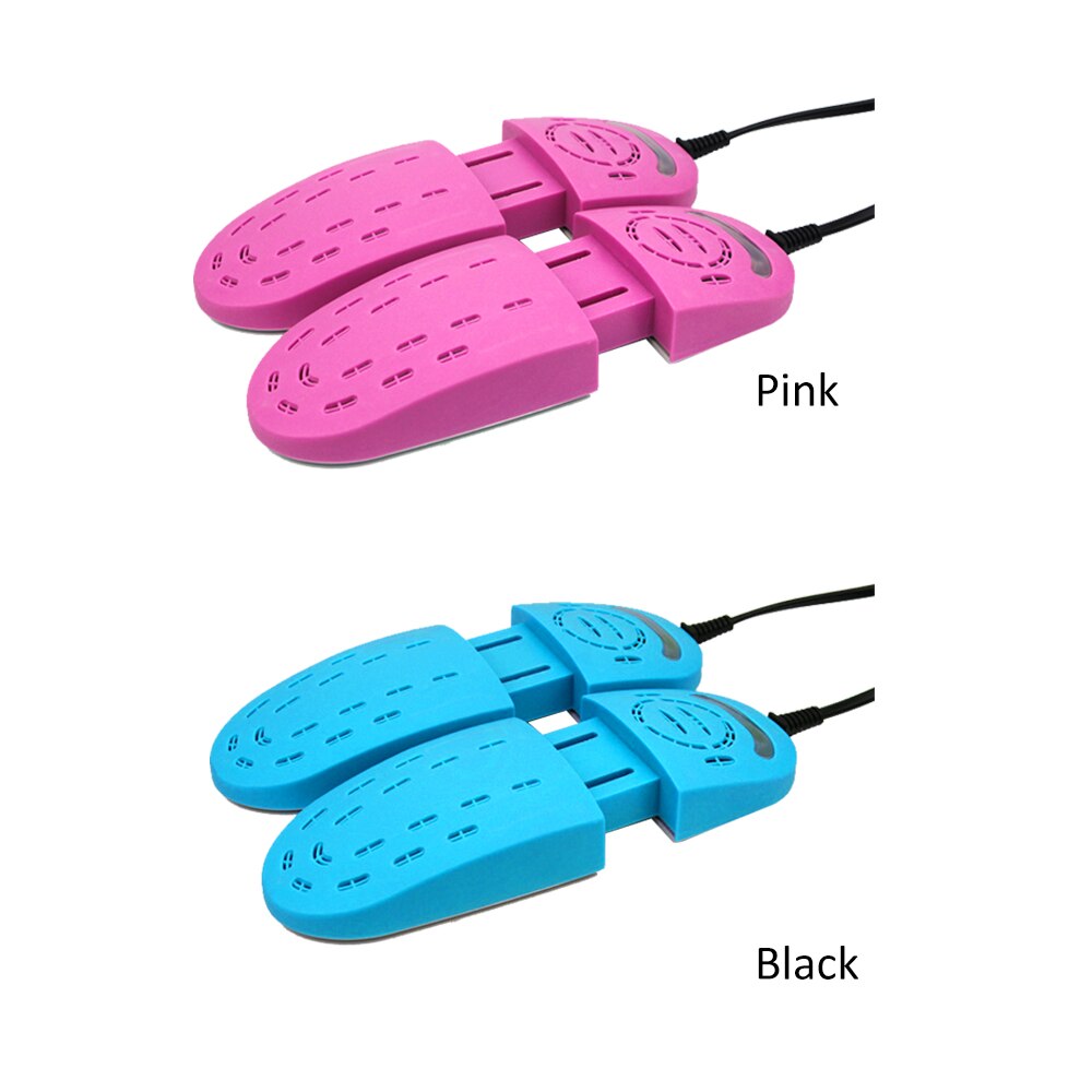 Secador de zapatos eléctrico portátil, desodorizante retráctil, secador ultravioleta eléctrico para zapatos, botas, guantes, calentador para secador de zapatos.