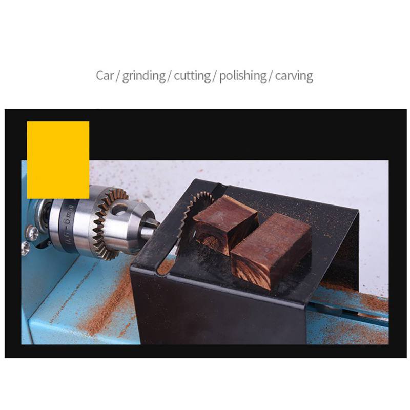 150W Mini Wood Lathe Beads Grinding Polisher Electric Polishing Machine DIY Woodworking Table Buddha Pearl Lathe Beading Machine