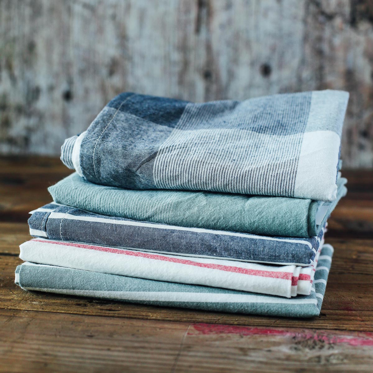 Cotton Table Napkin Plaid Cloth Napkins Striped Checkered Tea Towel Kitchen Dinner Restaurant Food Photography Prop