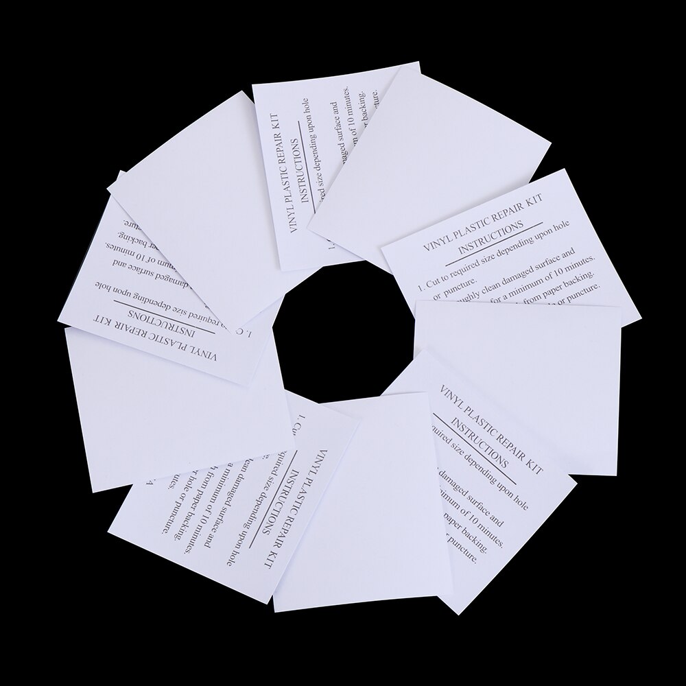5Pcs Pool Float Air Bed Patches Zwemmen Float Reparatie Patch Kit Lijm Zelfklevende Voor Opblaasbare Speelgoed Vinyl plastic Reparatie Patch