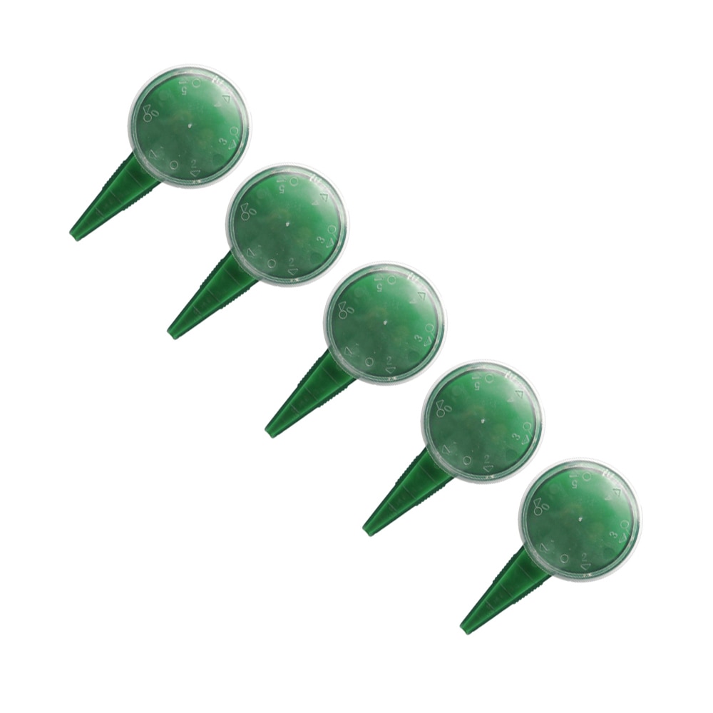 5 stk planter frø såmaskin hagespreder dispenser såmaskin plantemaskin justerbare frø hageredskaper 6.5 x 12.5cm