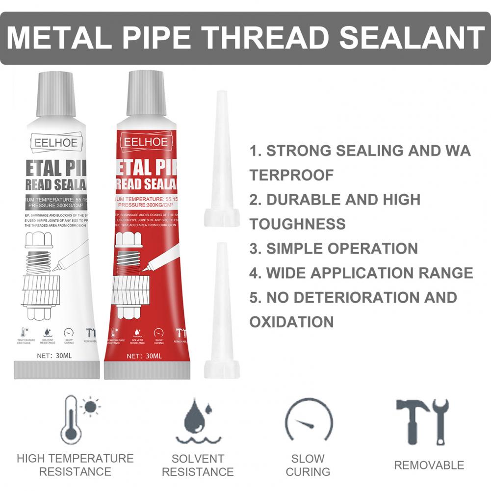 Practical Sealant Heat-resistant Solvent Resistant 2 Color Medium Strength Thread Sealant