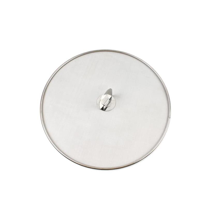 Grease Splatter Screen Pan Cover Stainless Steel Frying Pan Fine Mesh Stops Stove Oil Guard Pot Lid Kitchen Accessories
