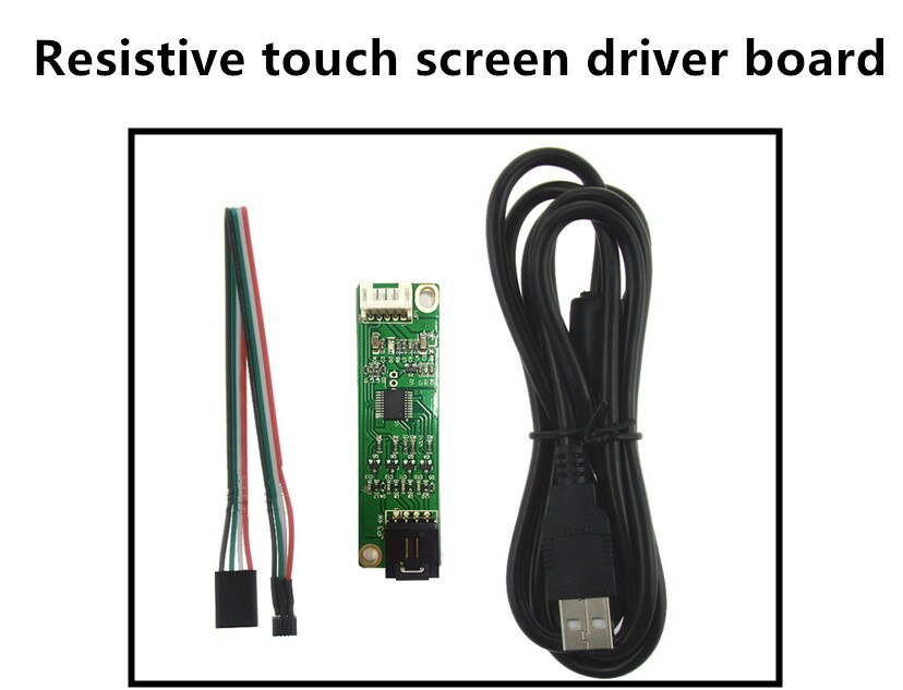 Pantalla táctil LCD de 7 pulgadas AT070TN90 V.1 AT070TN90 V.X 20000938-00, digitalizador capacitivo de resistencia con placa controladora: Style 12