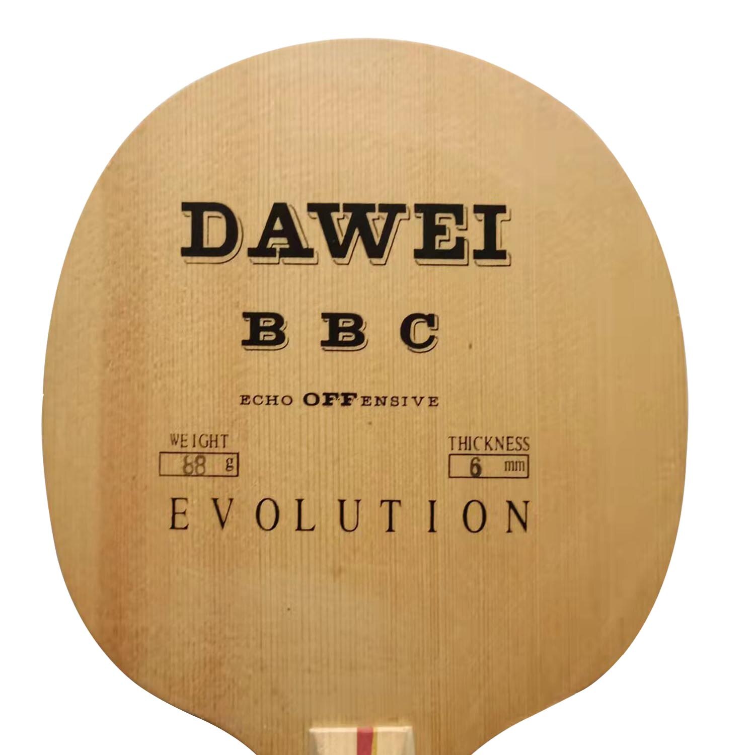 Original DAWEI BBC Table Tennis penhold short CS Table Tennis Blade PingPong Racket