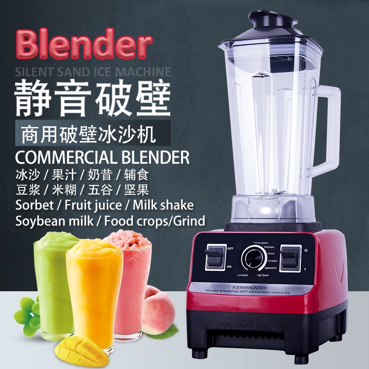 Blender PCmaterial Hand Mixer Juicer Portable 2.0L