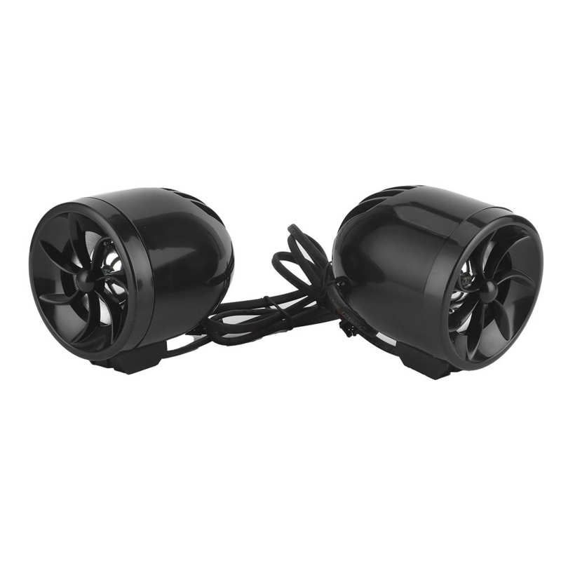 1 paar 12V Motorrad Bluetooth Lautsprecher Audio- Musik Verstärker hoch Energie Lautsprecher mit Licht Wirkung Motorrad Radio