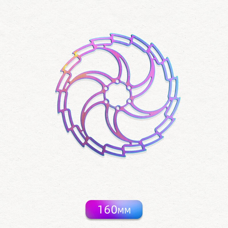 Keenso Mountainbike Bremsscheibe - Schwimmend 160/180/203mm | 420 Edelstahl Mit 7075-T6 Halter