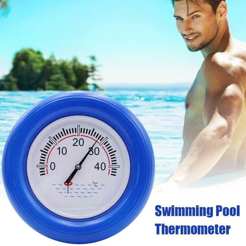 Swimmingpool spa flydende termometer vandtemperaturmåler dial meter enhed termometer vandtemperaturmåler dial meter