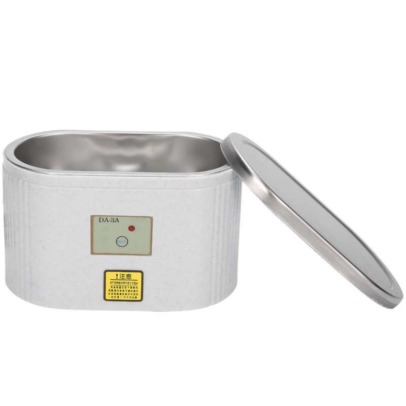 600ml Ultrasonic Cleaner Ultrasound Denture Cleaner Stainless Steel Jewelry Glasses Cleaning Machine With Timer