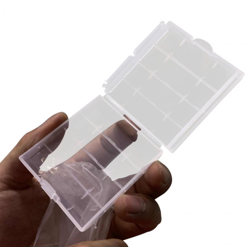 Waterdichte Plastic Batterijen Container Bag Case Aa/Aaa Batterij Opbergdoos Organizer Box Case