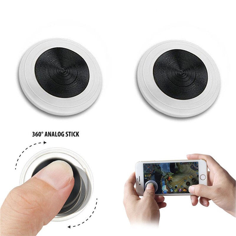 Ultra-Dunne Touchscreen Mobiele Telefoon Joystick Voor Ios Telefoons Voor Android Telefoons Arcade Games Controller Touch Joystick