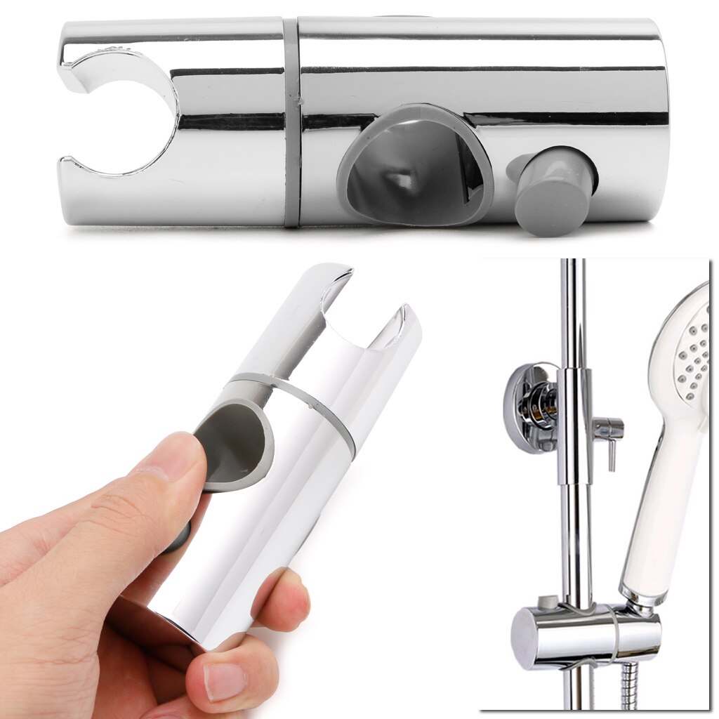 Chrome Plated Head Holder Hand Held Shower Bracket Holder For Bathroom Slide Bar