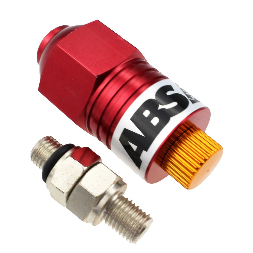 Sistema de frenado antibloqueo ABS para motocicleta, 10mm, pinza de freno, sistema de asistencia, Dirt Pit Bike ATV Quad Go Kart GY6 Scooter ABS: Red