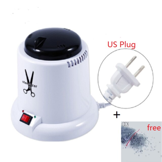 Pro stérilisateur à ongles plateau boîte stérilisant propre Nail Art Salon manucure nettoyant outil pour manucure outils alcool désinfection boîte: us sterilizer cup
