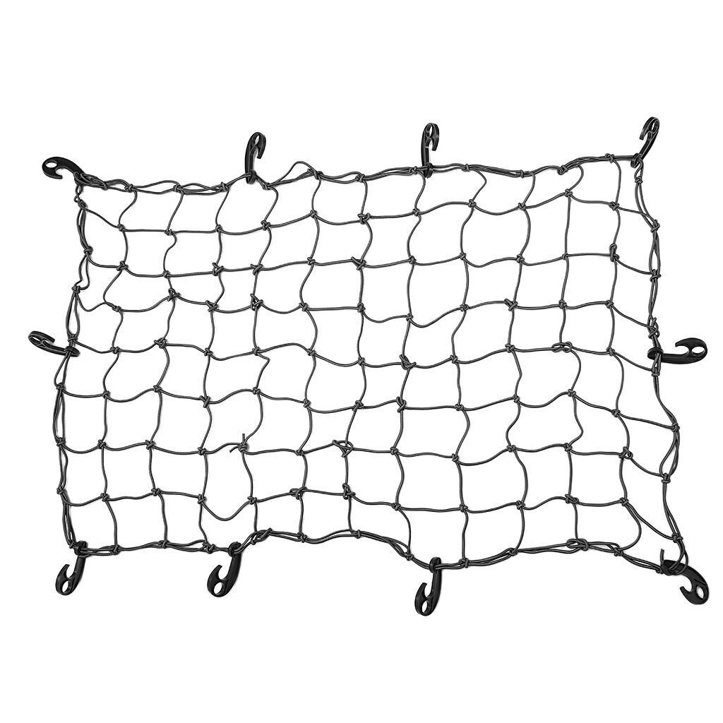 Hook Elastic Car Trailer Roof Rack Boot Luggage Bungee Cord Cargo Net For Car RV Camper Truck Motorcycle Etc Car Accessories