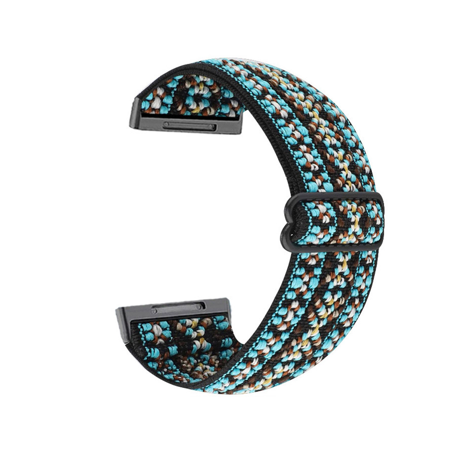 Nylon elastische lus horlogeband voor Fitbit Versa 4 3 riem vervangende armband voor Fitbit Sense 2 polsbandje Correa riem accessoire