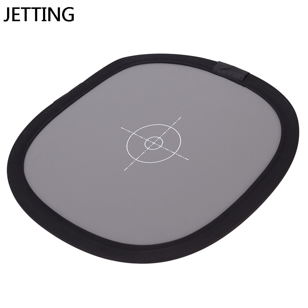 12 " Inch 30cm 18% Foldable Gray Card Reflector White Balance Double Face Focusing Board with Carry Bag