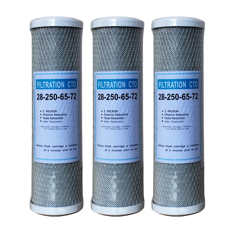 Water Filter Actieve Kool Cartridge Filter 10 Inch Cartridge Vervanging Purifier CTO Blok Carbon Filter Water purifie