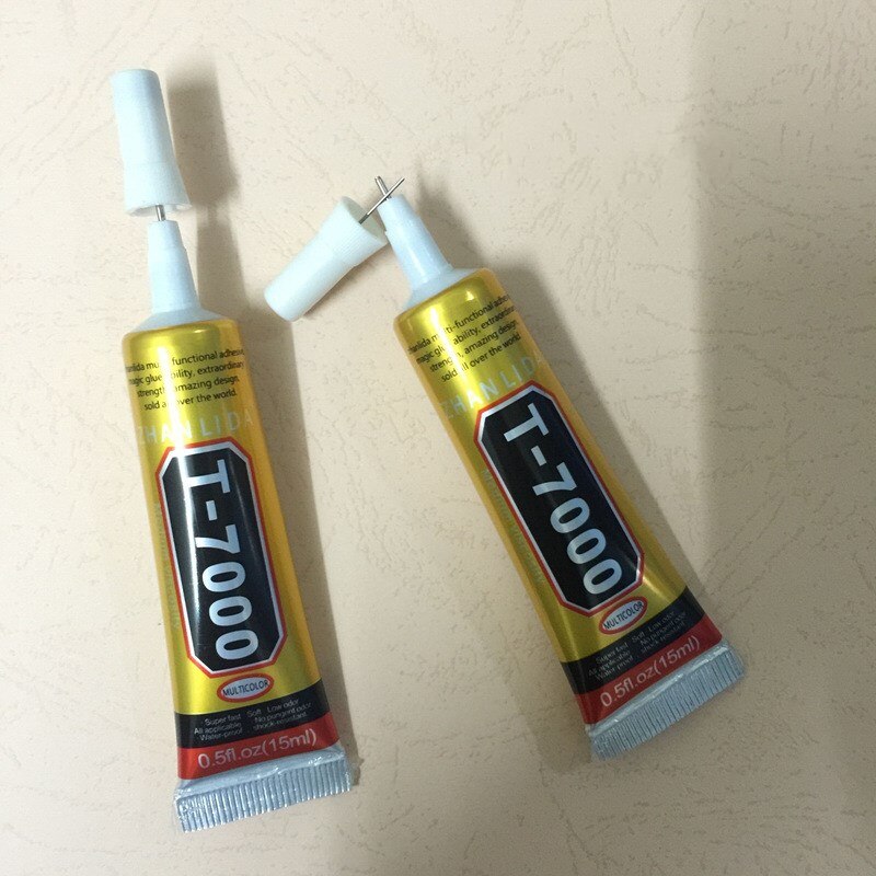 Epoxy Resin Adhesive T-7000 15ml More Powerful T7000 Black Liquid Glue Super Sealant Handset Touch Screen Rack Maintenance