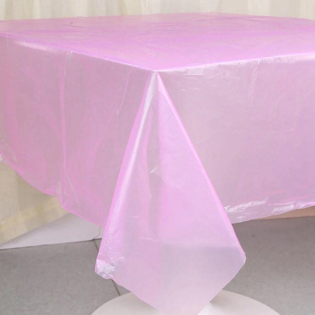 Wegwerp Plastic Tafelkleed, Rechthoek 6 X 4.5ft, Tafel Covers Voor Feesten, Festivals, Bars, Anniversary