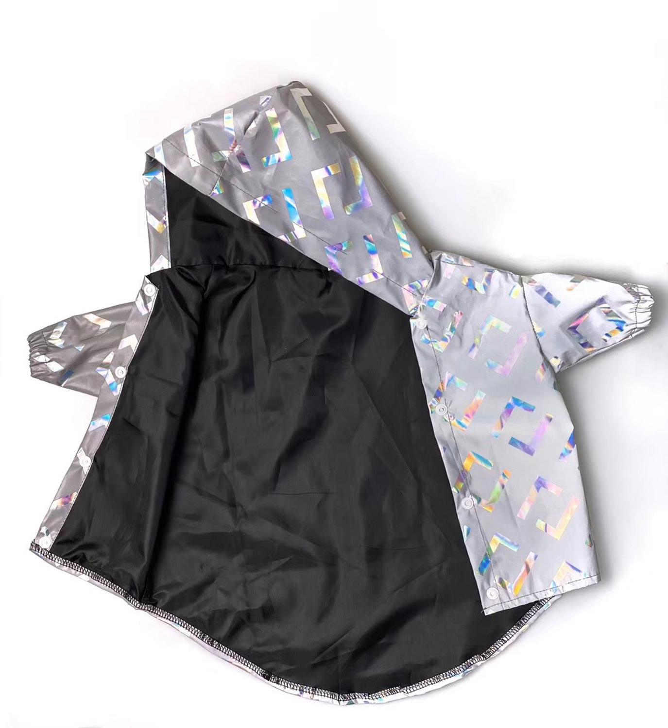 Dog Reflective Outdoor Jacket French Bulldog Windbreaker Waterproof Raincoat Clothes Pet Puppy Coat Small Medium Dogs Pug ZLC13