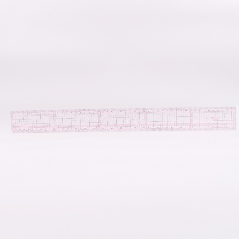 50cm Garment Ruler METRIC Grading Ruler Metric with Grid 2Pcs/Lot #8002