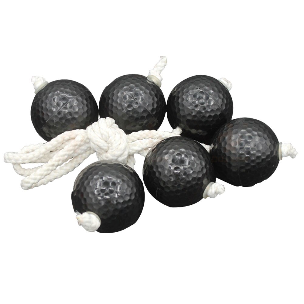3 paar ladderbal synthetisch rubber indoor outdoor vervangende snarengat sport solide lichtgewicht kinderen golfaccessoires